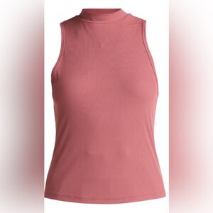 Avia Ribbed Mock Neck Tank Top